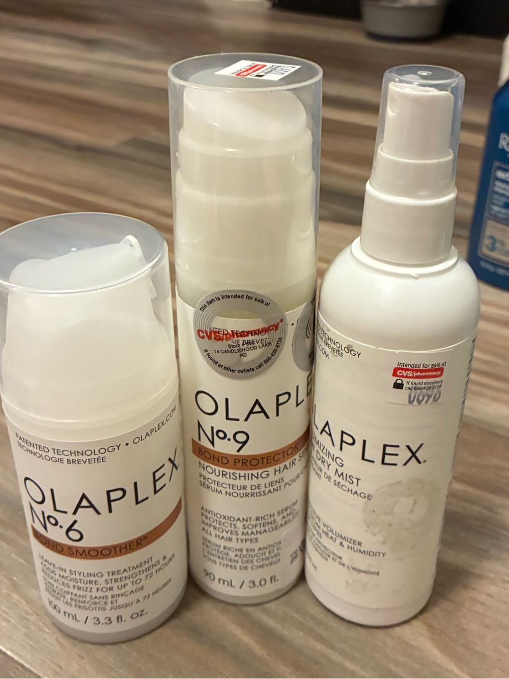 OLAPLEX White Trio — No.6, No.9 & No.0 Treatment Set